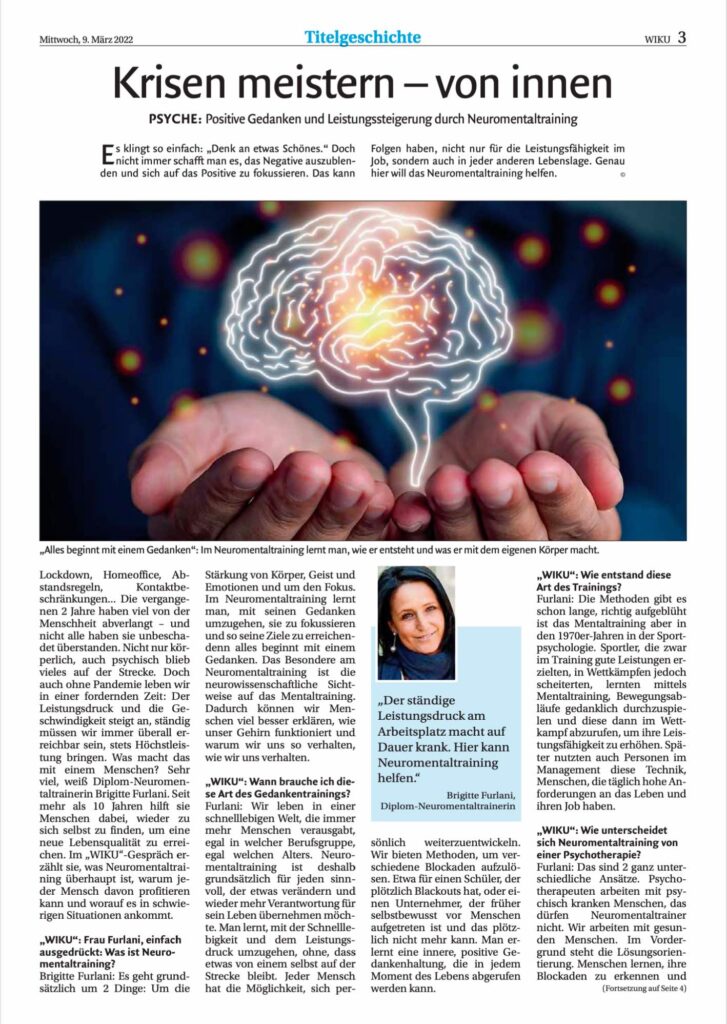 Krisen meistern mit Neuromentaltraining