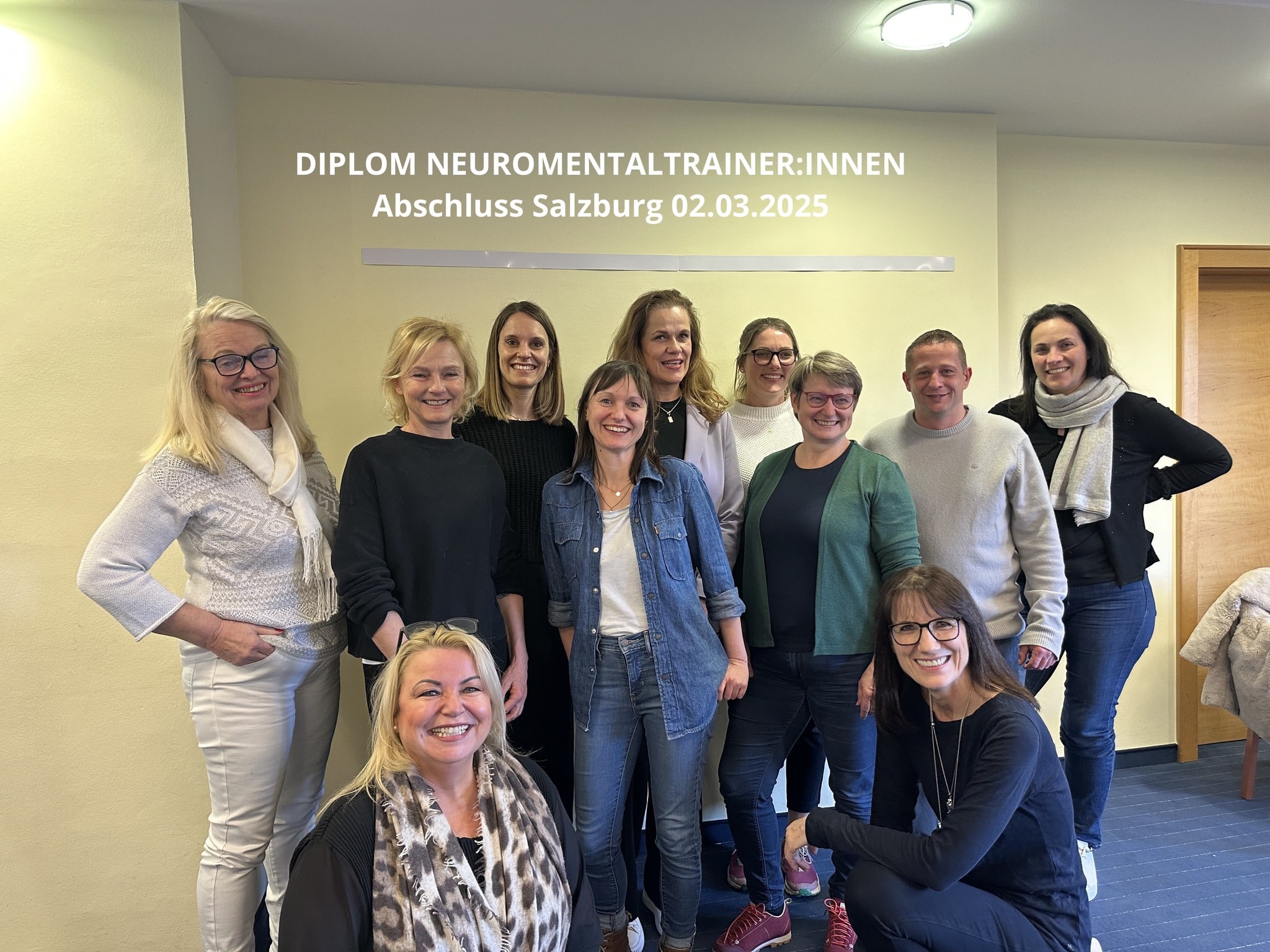 Lehrgangsabschluss Diplom Neuromentaltrainer*in Salzburg März 2025